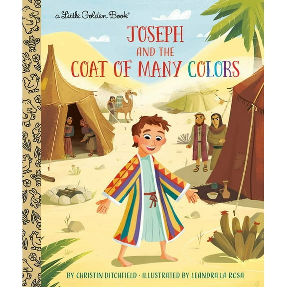 Little Golden Book Joseph and the Coat of Many Colors, (Hardcover)