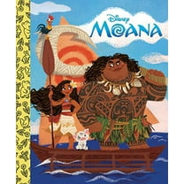Pre-Owned Moana Little Golden Board Book (Disney Princess) (Board book) 0736440704 9780736440707