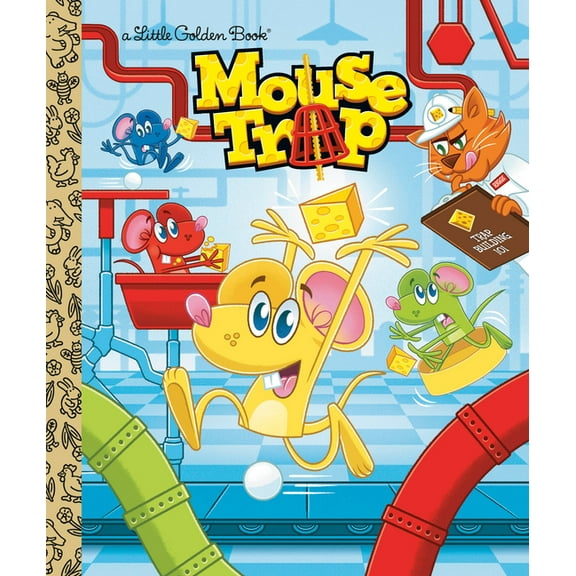 Little Golden Book Mouse Trap (Hasbro), (Hardcover)