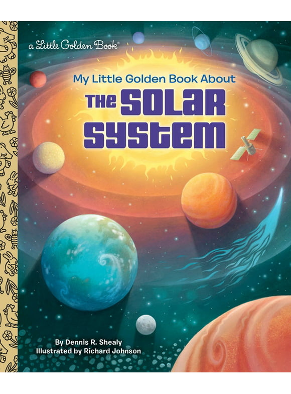 Little Golden Book My Little Golden Book about the Solar System, (Hardcover)