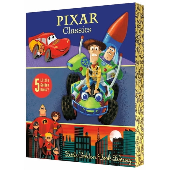 Little Golden Book Pixar Classics Little Golden Book Library, (Paperback)