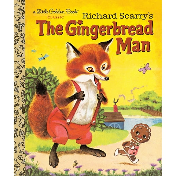 Little Golden Book Richard Scarry's the Gingerbread Man, (Hardcover)