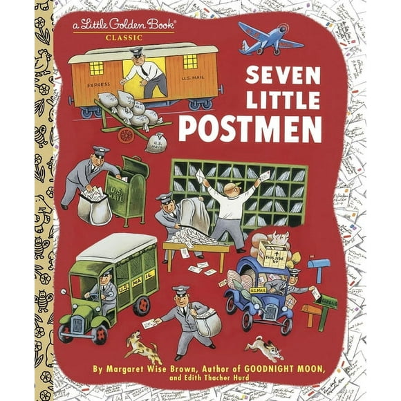 Little Golden Book: Seven Little Postmen (Hardcover)