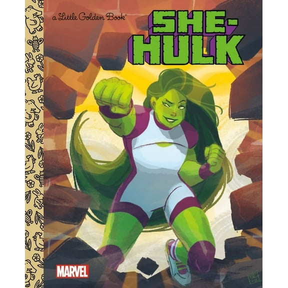 Little Golden Book She-Hulk Little Golden Book (Marvel), (Hardcover)
