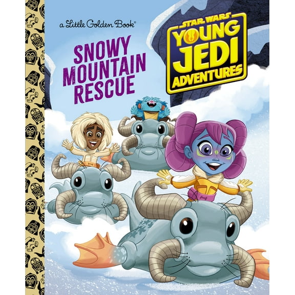 Little Golden Book Snowy Mountain Rescue (Star Wars: Young Jedi Adventures), (Hardcover)