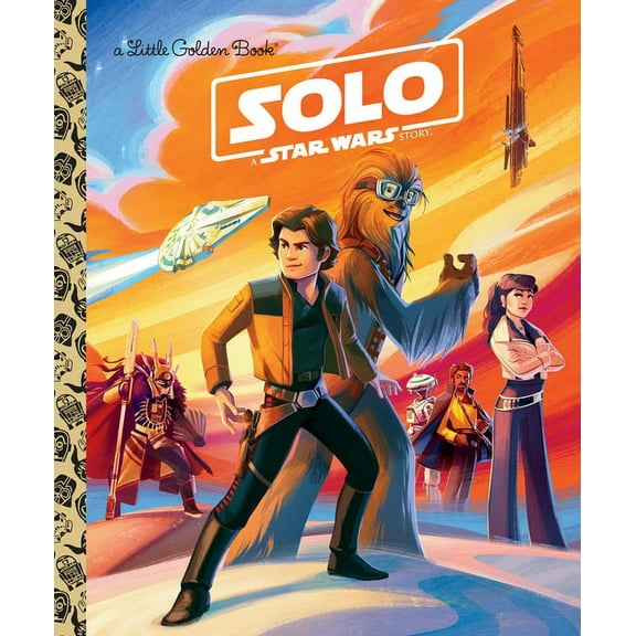 Little Golden Book Solo: A Star Wars Story (Star Wars), (Hardcover)