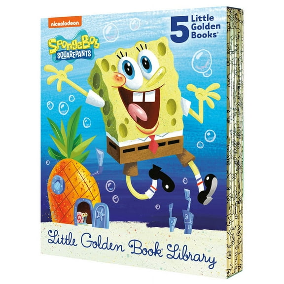 Little Golden Book Spongebob Squarepants Little Golden Book Library (Spongebob Squarepants): Mr. Fancypants!; Sponge in Space!, Top of the , (Paperback)