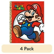 (4 pack) Little Golden Book: Super Mario Little Golden Book (Nintendo®) (Hardcover)