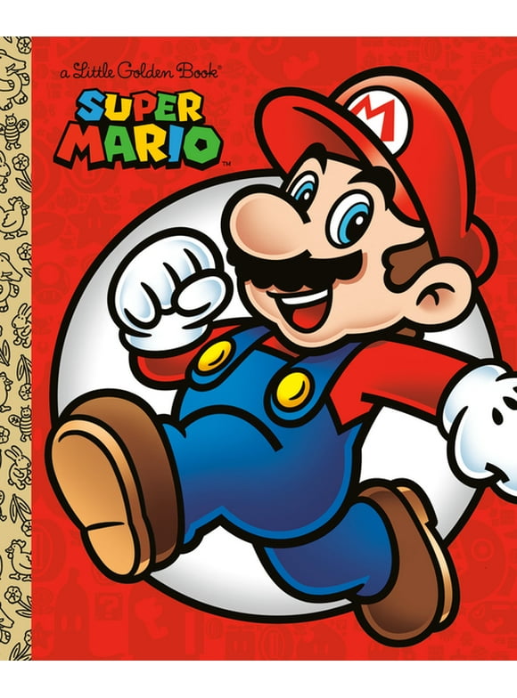Little Golden Book: Super Mario Little Golden Book (Nintendo®) (Hardcover)
