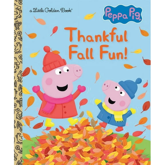 Little Golden Book Thankful Fall Fun! (Peppa Pig), (Hardcover)