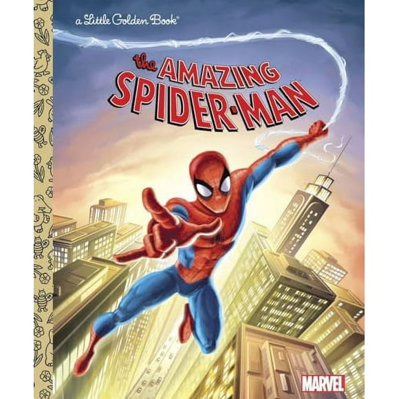 Little Golden Book: The Amazing Spider-Man (Marvel) (Hardcover)