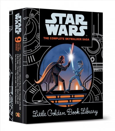 VARIOUS; GOLDEN BOOKS Little Golden Book: The Complete Skywalker Saga: Little Golden Book Library (Star Wars) (Hardcover)