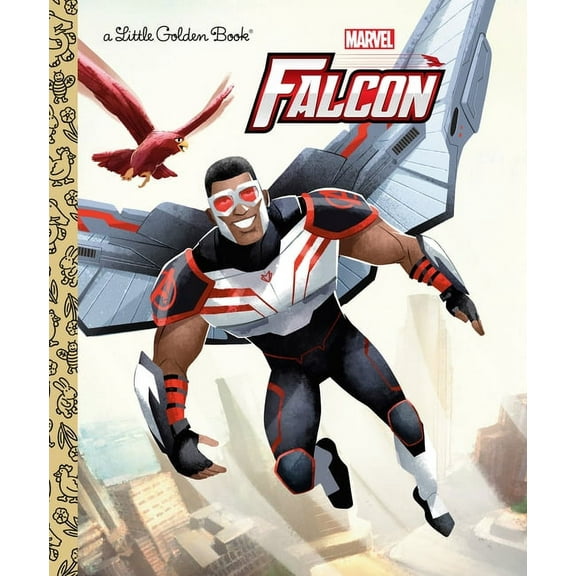 Little Golden Book The Falcon (Marvel Avengers), (Hardcover)