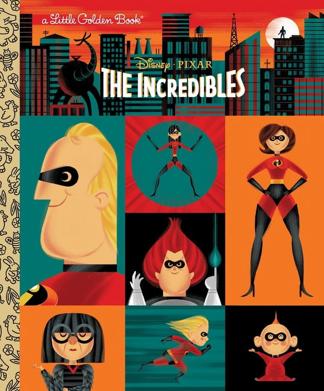 Little Golden Book The Incredibles (Disney/Pixar the Incredibles), (Hardcover)