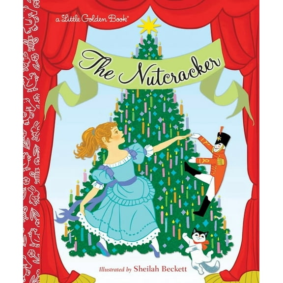 Little Golden Book The Nutcracker: A Classic Christmas Book for Kids (Hardcover)