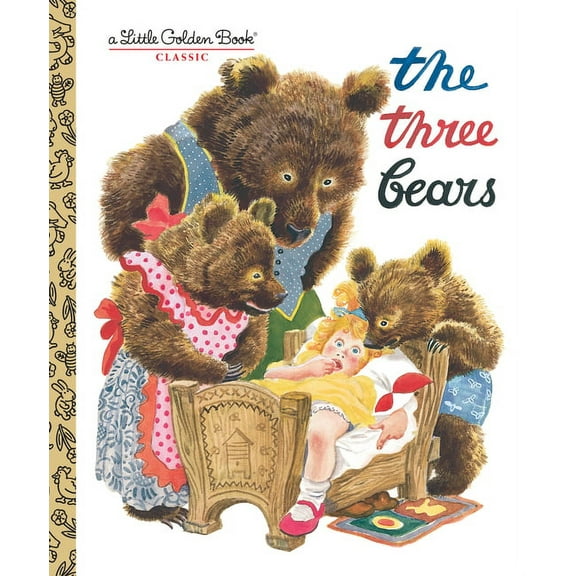 Little Golden Book The Three Bears, (Hardcover)