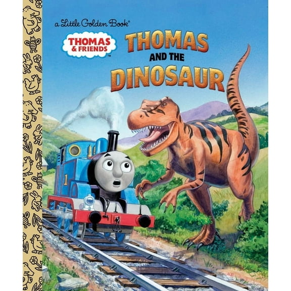 Little Golden Book Thomas and the Dinosaur (Thomas & Friends), (Hardcover)