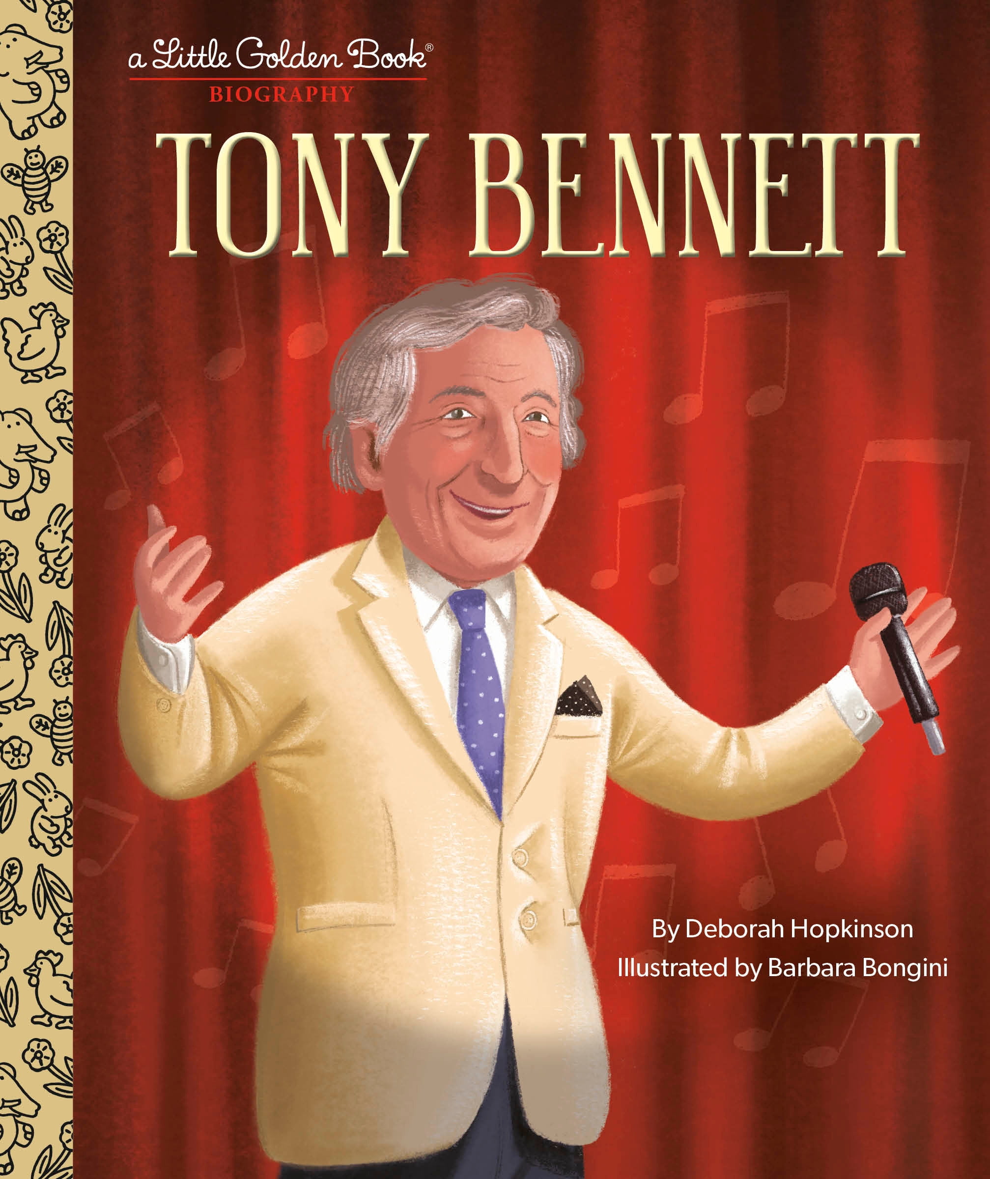 Little Golden Book: Tony Bennett: A Little Golden Book Biography (Hardcover)