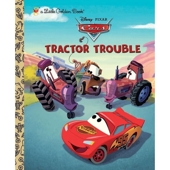 Tractor Trouble (Little Golden Books) by Frank Berrios (Paperback), English