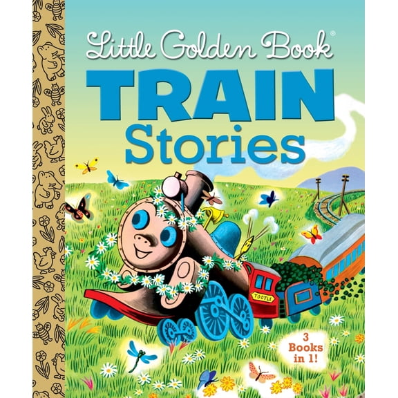 Pre-Owned LITTLE GOLDEN BOOK TRAIN STORIES