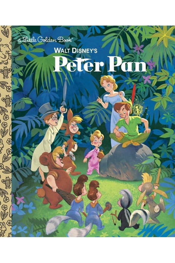 Little Golden Book Walt Disney's Peter Pan (Disney Classic), (Hardcover)