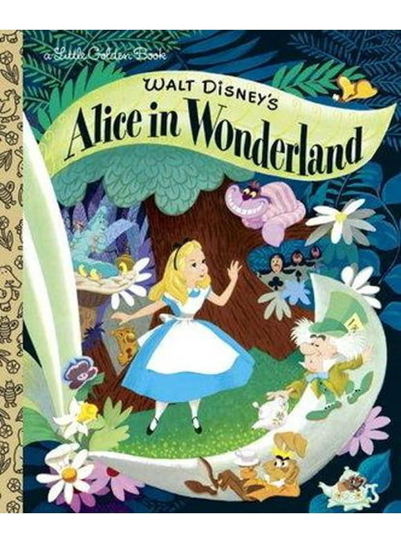 Little Golden Book: Walt Disney's Alice in Wonderland (Disney Classic) (Hardcover)