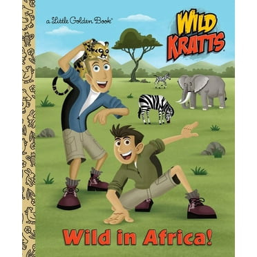 Little Golden Book Wild in Africa! (Wild Kratts), (Hardcover)