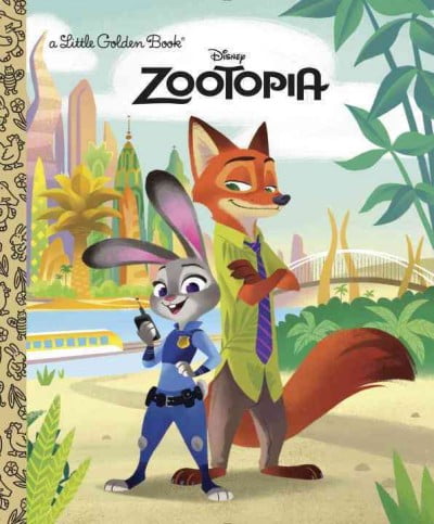 Little Golden Book: Zootopia Little Golden Book (Disney Zootopia) (Hardcover)