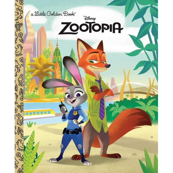 Little Golden Book Zootopia, (Hardcover)