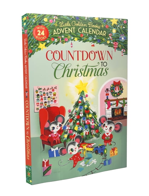 Little Golden Books Advent Calendar: Countdown to Christmas: With 24 Winter Holiday Books (Hardcover)