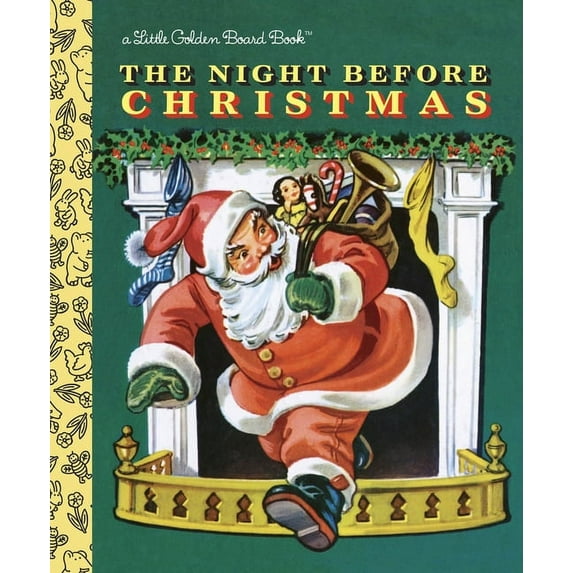 Little Golden Books The Night Before Christmas: A Classic Christmas Book for Kids, (Hardcover)
