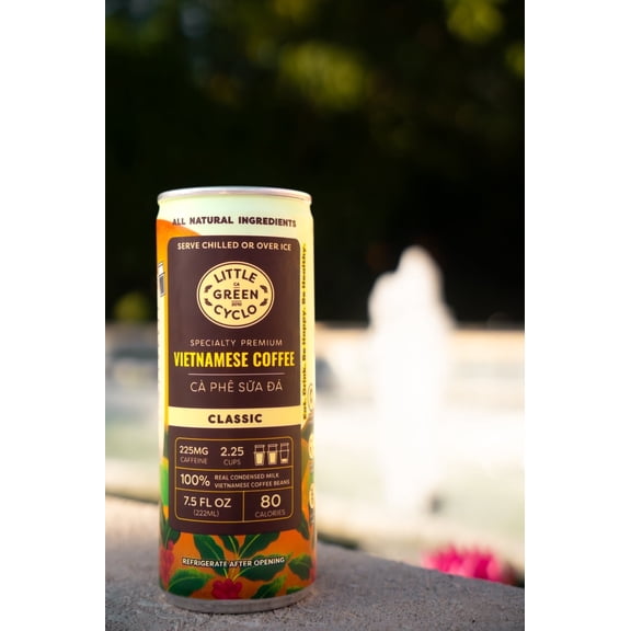 Little Green Cyclo Vietnamese Coffee Classic C Ph Sa  Ready-to-Drink Naturally Caffeinated 12-Pack 7.5 oz