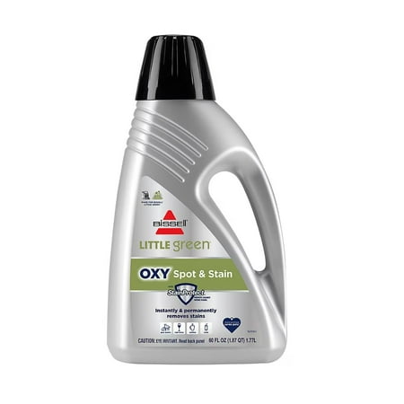 BISSELL - Little Green OXY Spot & Stain Formula for Portable Carpet Cleaners (60 oz.) - Silver