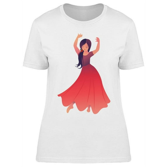 Little Gypsy Girl T-Shirt Women -Image by Shutterstock, Female Small