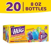 Little HUG Fruit Barrels, Original, Shelf Stable Kids Drinks Variety pack, 20 count, 8 fl oz bottles