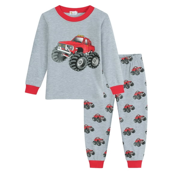 Little Hand Toddler Boy Pajamas Cotton Pjs Sleepwear Clothes Set 4T