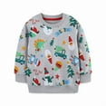 thumbnail image 1 of Little Hand Toddler Boys Sweatshirts Long Sleeve Chrismas Sweat Shirt Pullover Crewneck Top Tee Kids 2-7 Years, 1 of 6