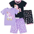 thumbnail image 1 of FEDPOP Toddler Girl Pajama Set Unicorn Kids Sleepwear Clothes Pjs 4T, 1 of 8