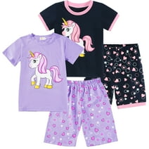 Little Hand Toddler Girl Pajama Set Unicorn Kids Sleepwear Clothes Pjs 4T