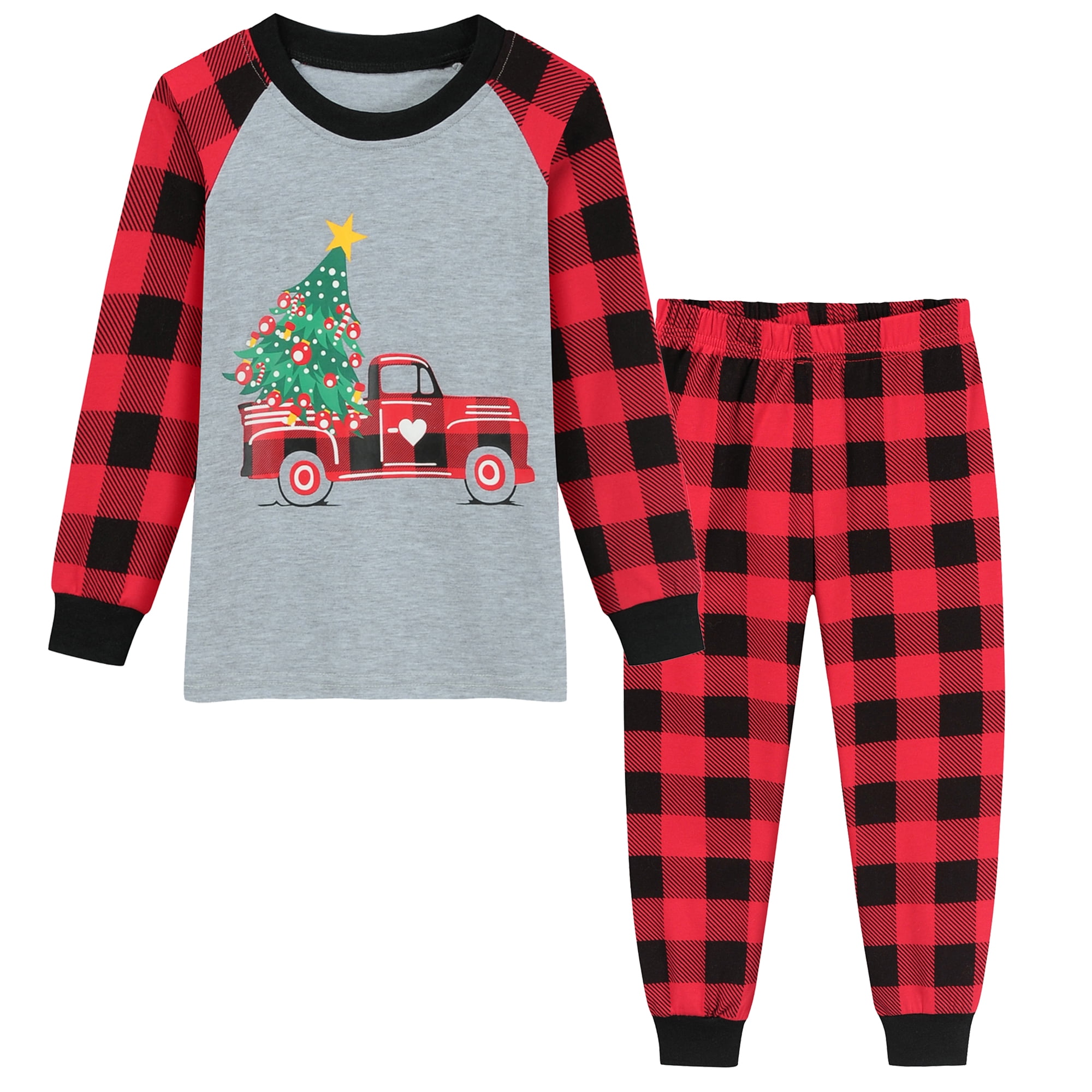 Little Hand Toddler Pajamas Christmas Boy Girl Cotton Pajama Sleepwear