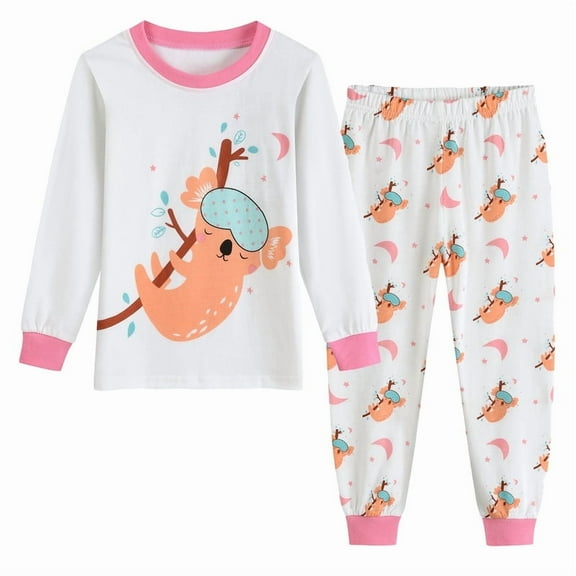 Little Hand Toddler Pajamas Soft Baby Pajamas 2 Piece Sleepwear Set Toddler PJs 2T-7T