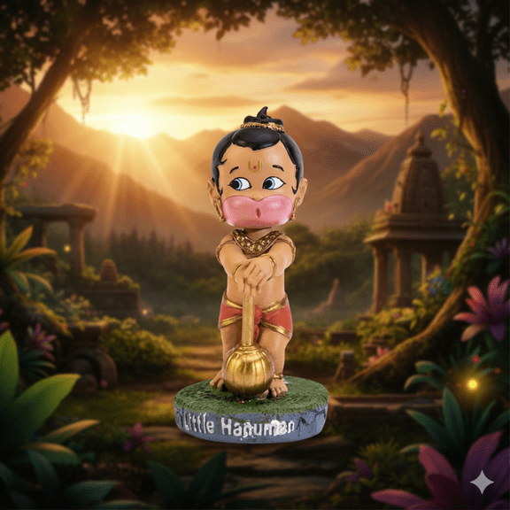**Little Hanuman Bobblehead