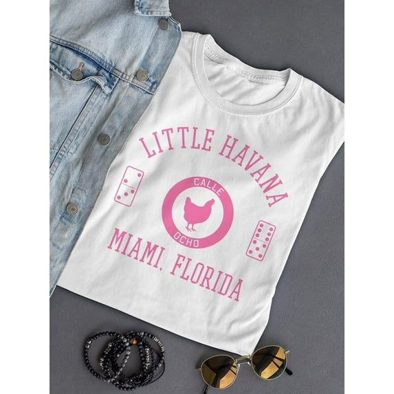 Little Havana Calle Ocho T-shirt Women's -SelectDesign
