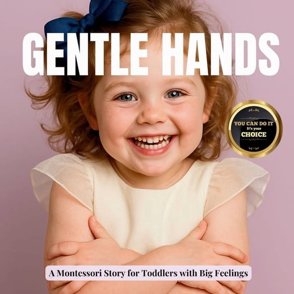 Little Heart, Big Feelings Gentle Hands for Toddlers: A real photo Montessori book that teaches kind touch and emotional control, Book 8, (Paperback)