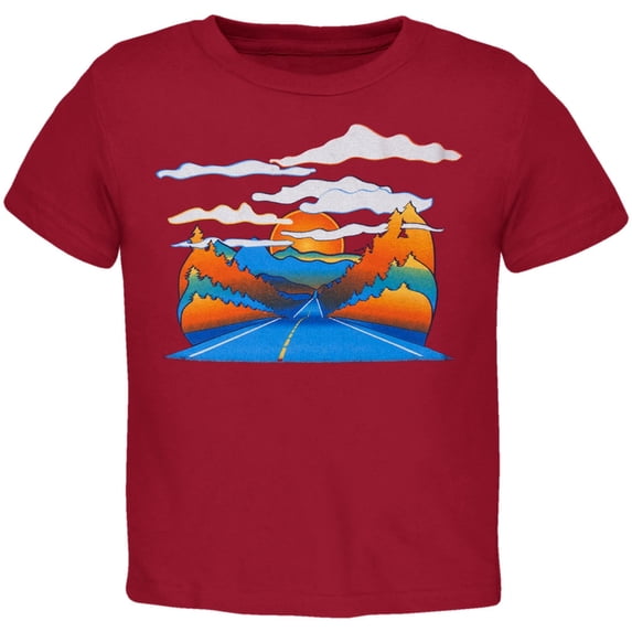 Little Hippie - Beautiful Buzz Red Toddler T-Shirt - 5/6