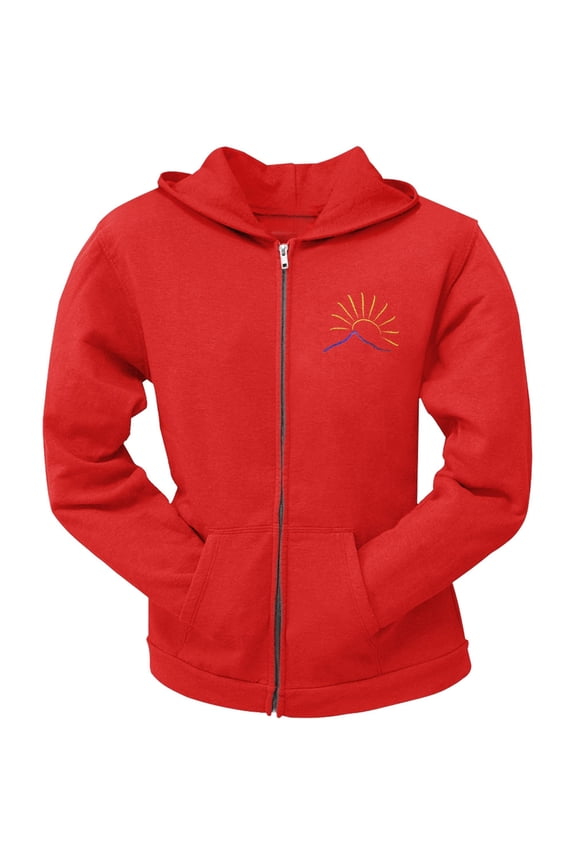 - On The Road Juniors Zip Hoodie