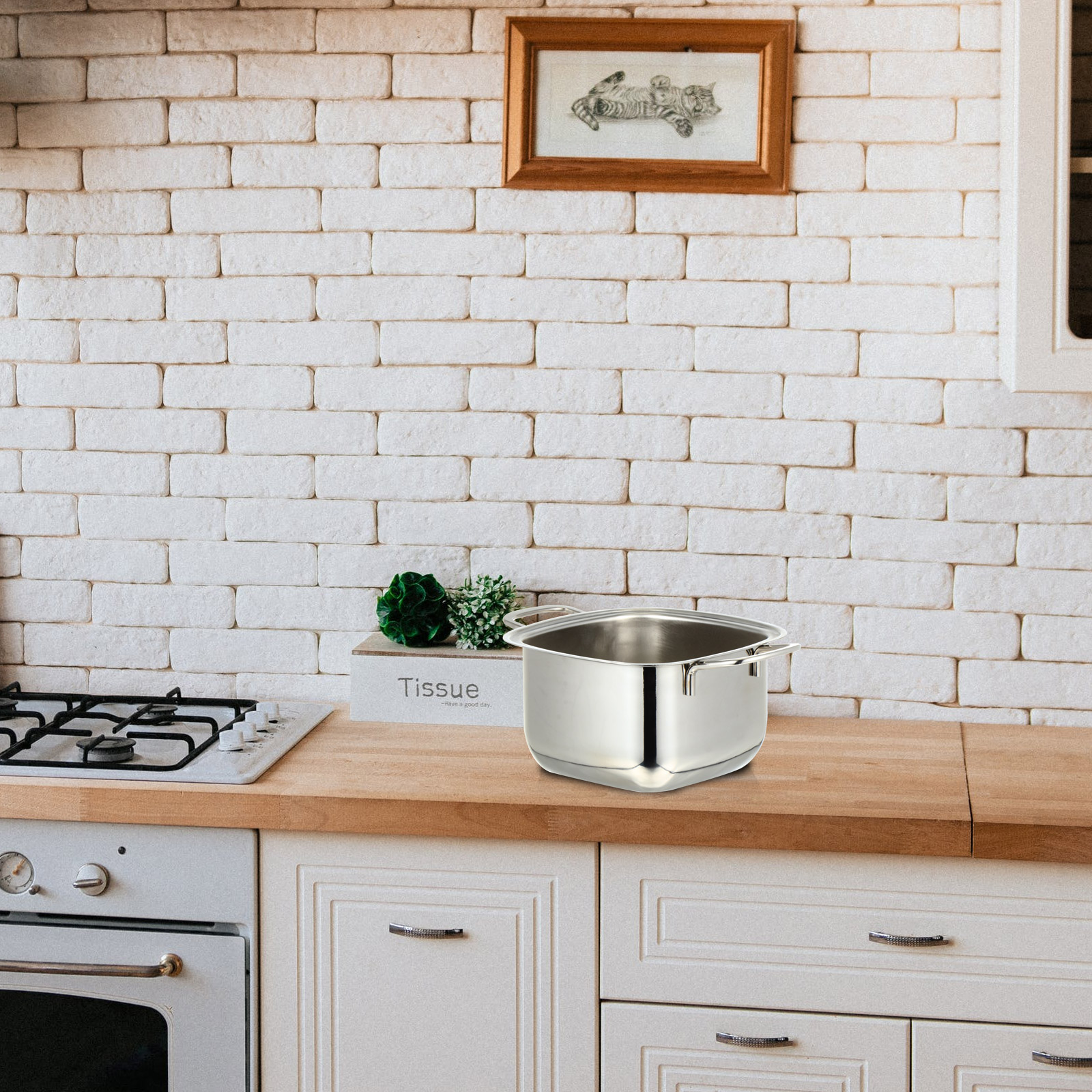 Little Hot Pot 1Pc Stainless Steel Kitchen Pot Little Hot Pot