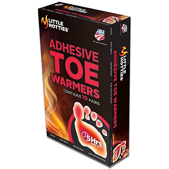 Little Hotties 5-Hour Adhesive Toe Warmer, 10 Pair