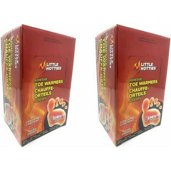 Little Hotties Adhesive Toe Warmers, 30 Pairs
