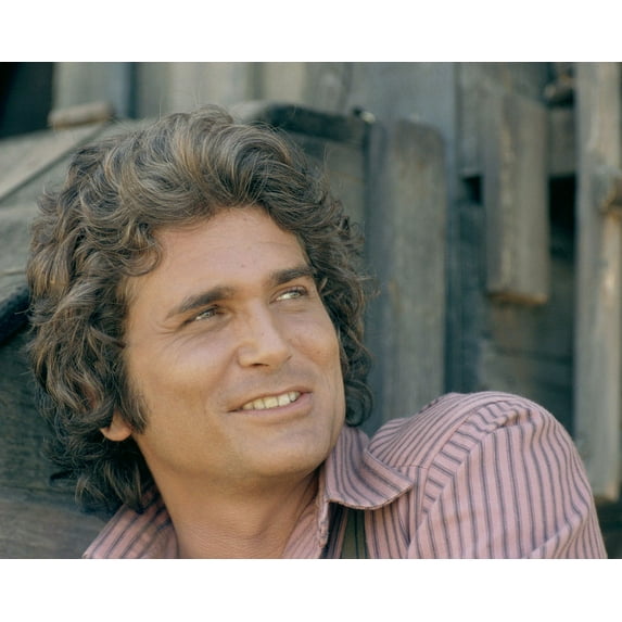 Little House On The Prairie Michael Landon 1974 Portrait As Charles 24X36 Classic Hollywood Poster